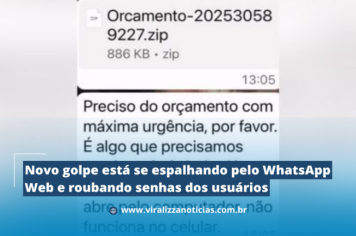 Novo golpe está se espalhando pelo WhatsApp Web e roubando senhas dos usuários 