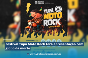 Festival Moto Rock terá apresentação com globo da morte