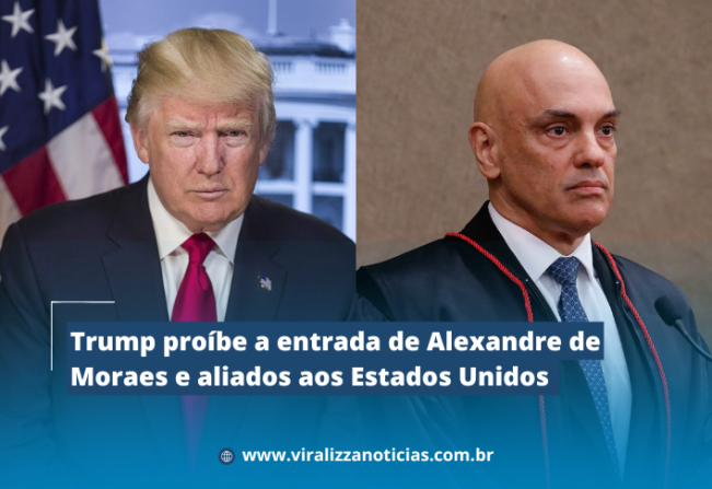 Trump proíbe a entrada de Alexandre de Moraes e aliados aos Estados Unidos 