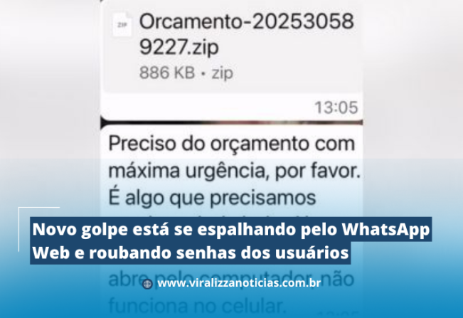 Novo golpe está se espalhando pelo WhatsApp Web e roubando senhas dos usuários 