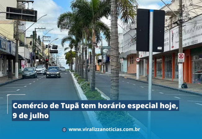Comércio de Tupã tem horário especial neste feriado 